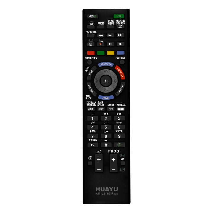 PILOT DO TELEWIZORA SONY SMART TV RM-ED047 RM-ED052 NETFLIX-1